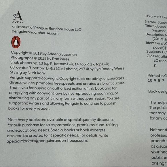 Sababa: Fresh, Sunny Flavors From My Israeli Kitchen: Cookbook by Adeena Sussman - Picture 5 of 16